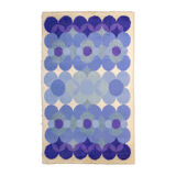 Blue flower Desso carpet