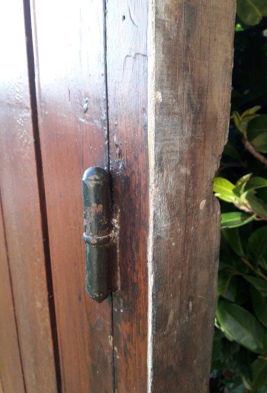 Double entrance door 227x142.2cm oak multi-point lock and frame