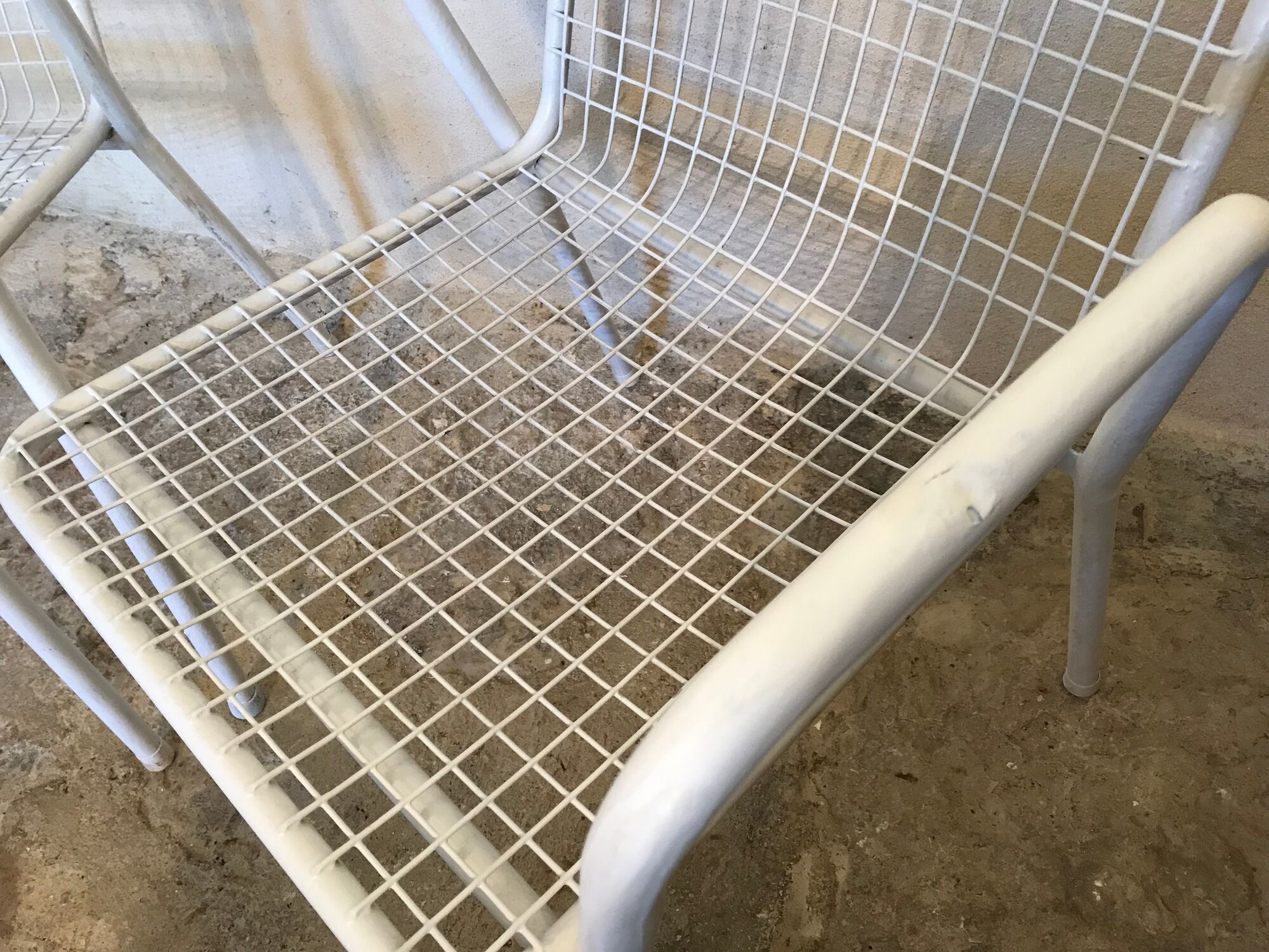 Pair of vintage armchair EMU RIO 1960-1980's