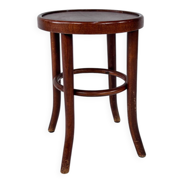 Tabouret Autriche en Bois Courbé, 1940s