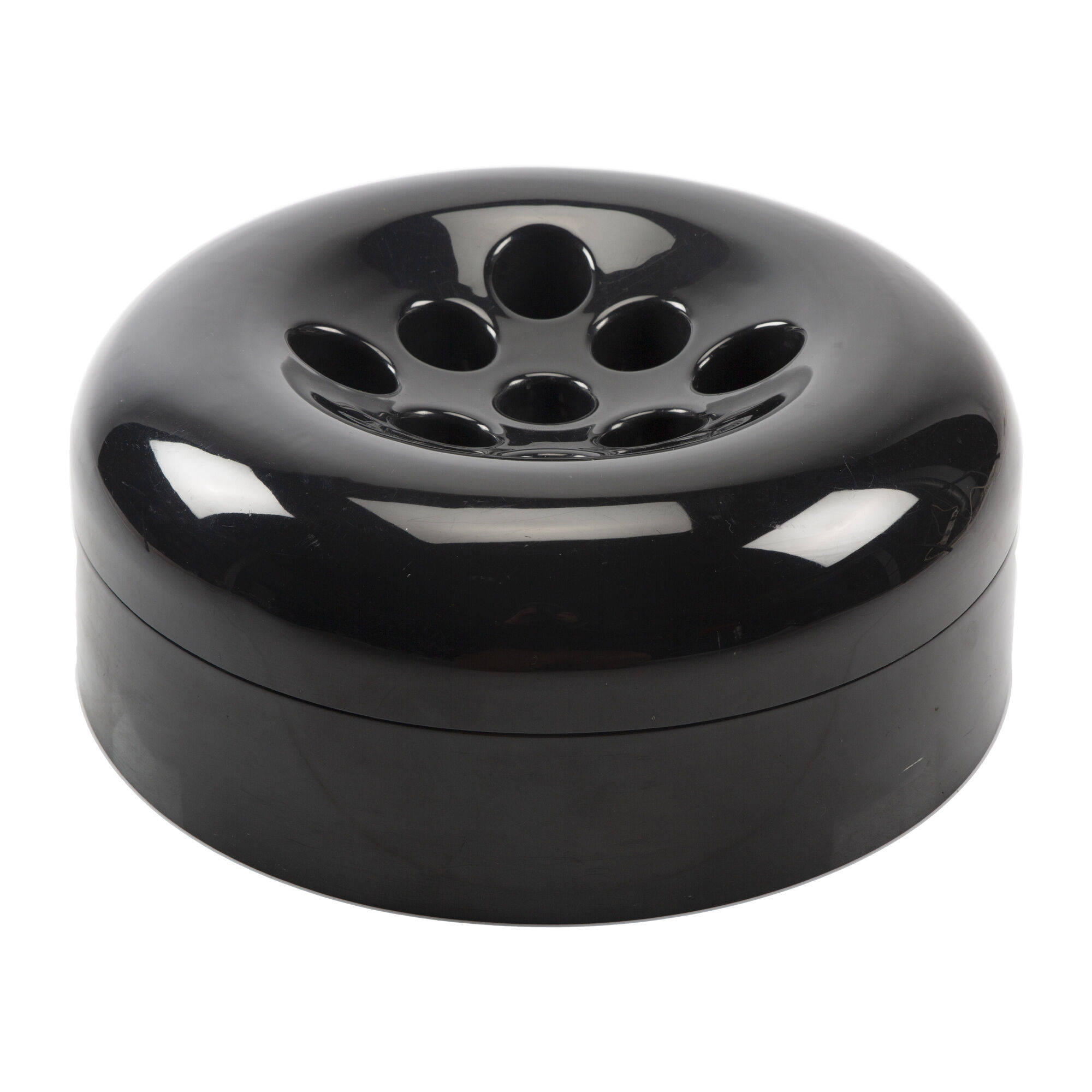Black umbrella stand