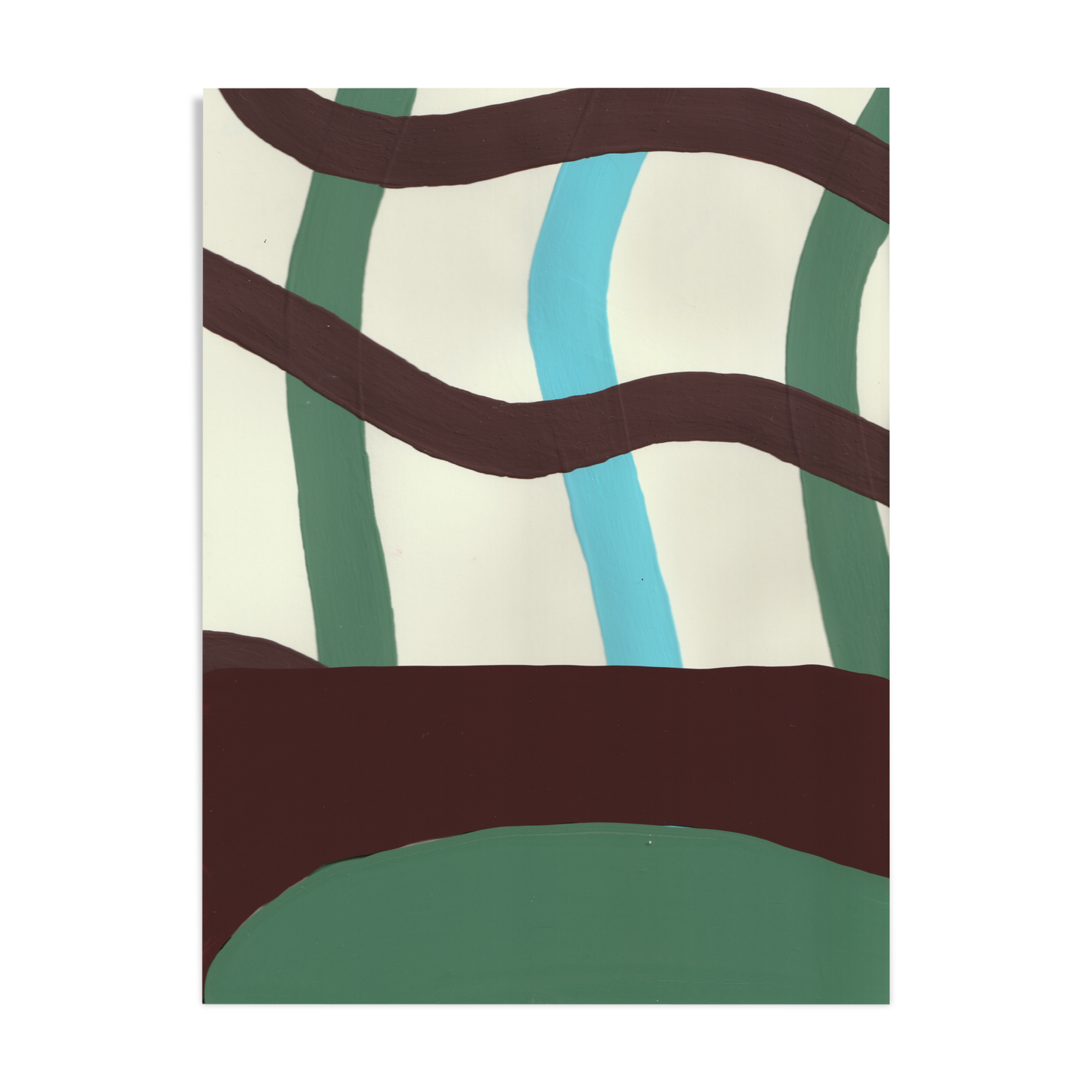 Genre #81 acrylic painting