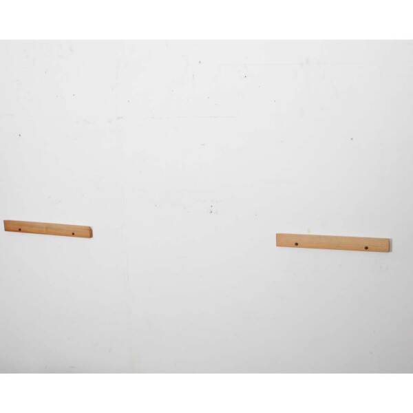 Vintage Scandinavian teak headboard from the 1960s