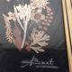 Painting dried flowers signed