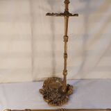 Gilded brass fireplace servant 2 elements