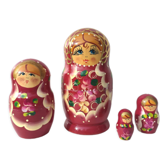 Vintage matryoshka dolls