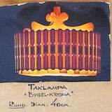 Scandinavian vintage pine suspension 1960