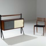 Italian sideboard with contrasting doors