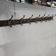 Old school coat rack with 8 hooks
