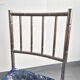 Suite de 5 chaises faux-bambou vintage 1970