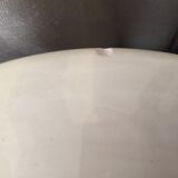 Fruit cup in vintage vallauris ceramic parrot foliage