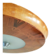 Large recessed lamp with complex floral inlay, Swedish Grace