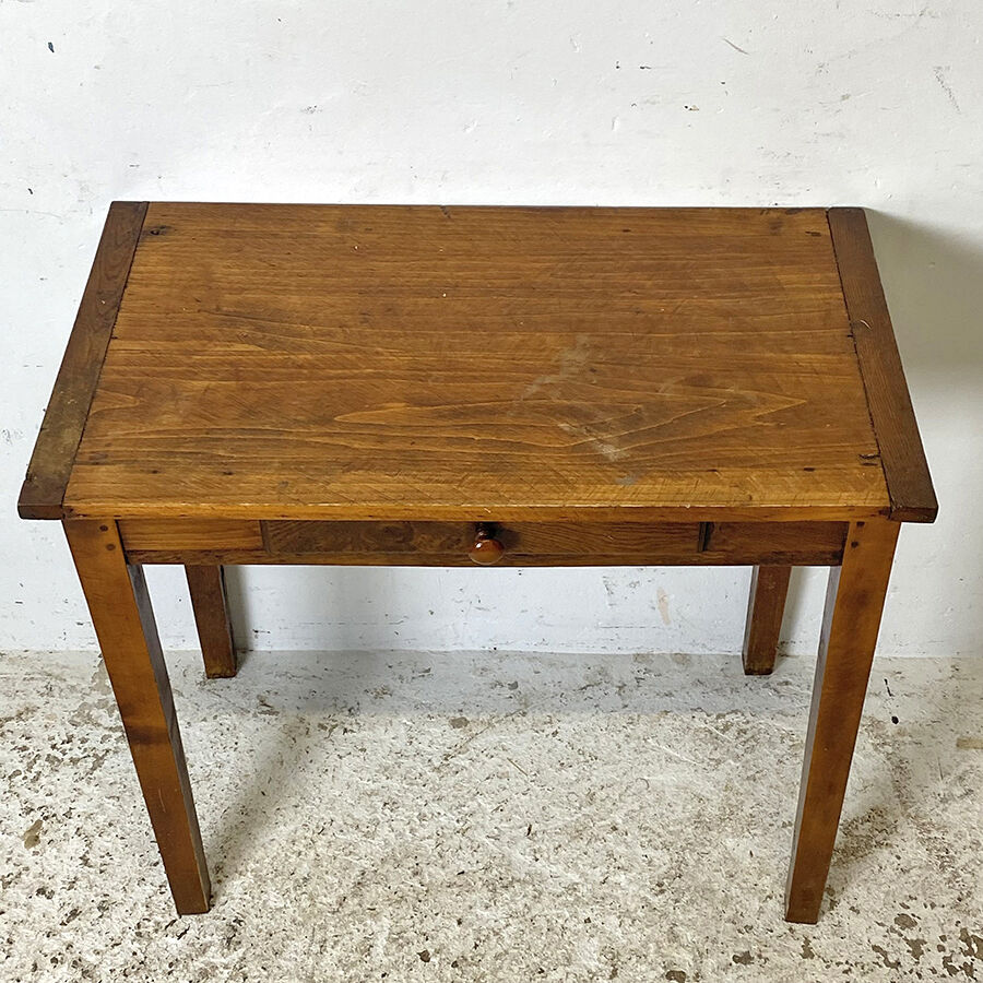 Desk in fir vintage 50