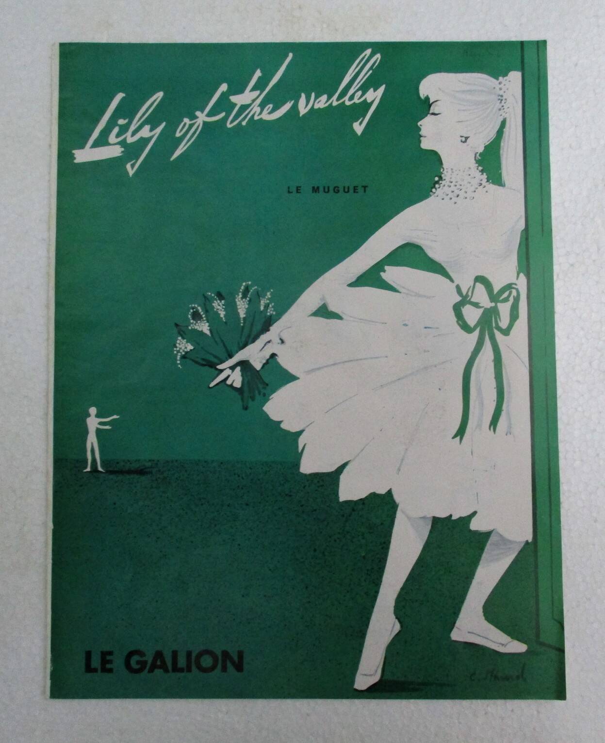 Old Le Galion advertisement from the 1950s by Maurel