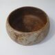 turned wooden fruit bowl