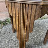 Selette Art Deco style octagonal pedestal table