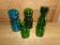 Set of 5 glass jars