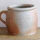 Rustic Antique Stoneware Jar with Handle
