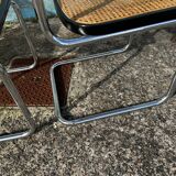 Set of 4 Cesca chairs by Marcel Breuer