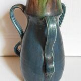 Duo of Flemish pottery of Charles and Auguste Maes early twentieth century
