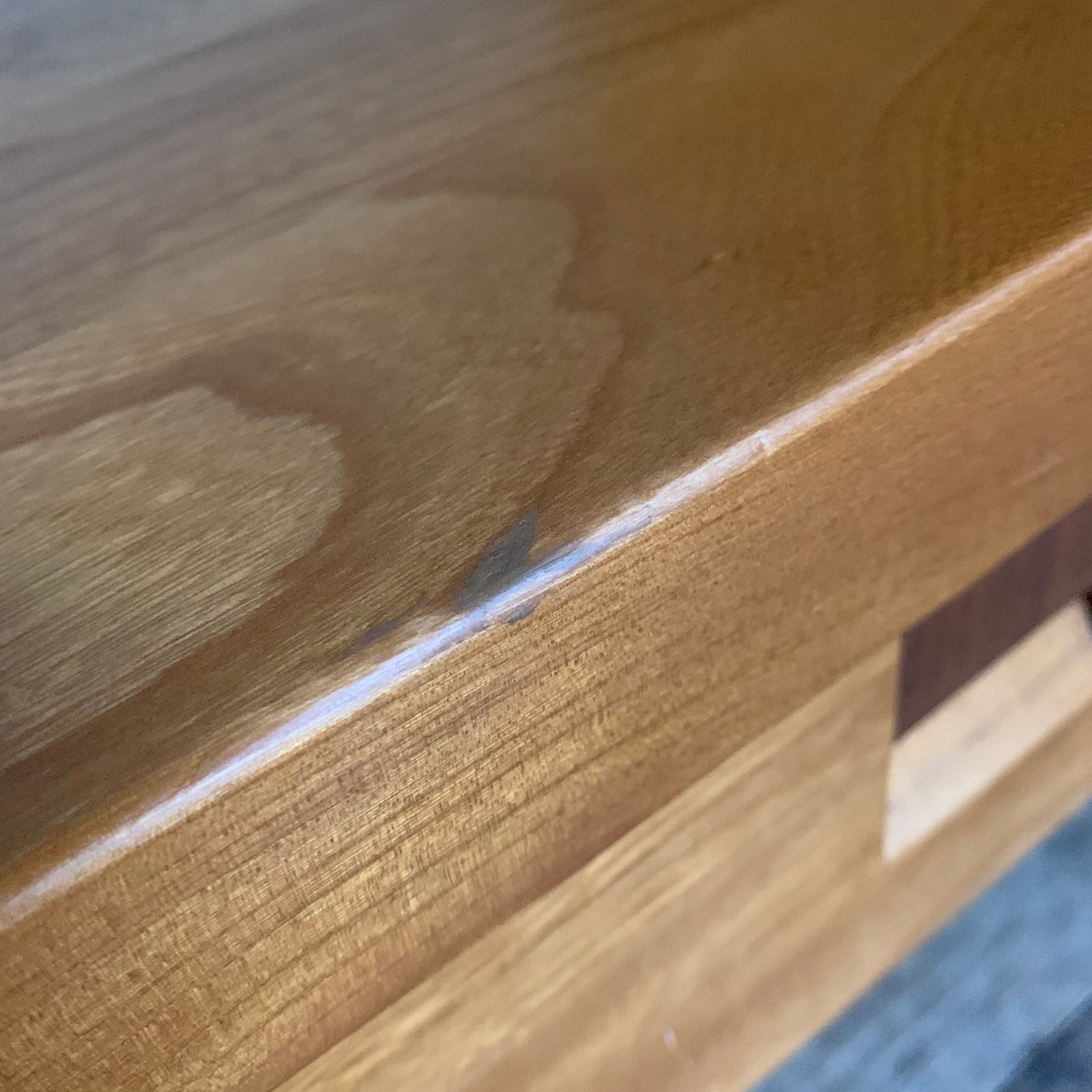 Vintage bedside tables in solid elm