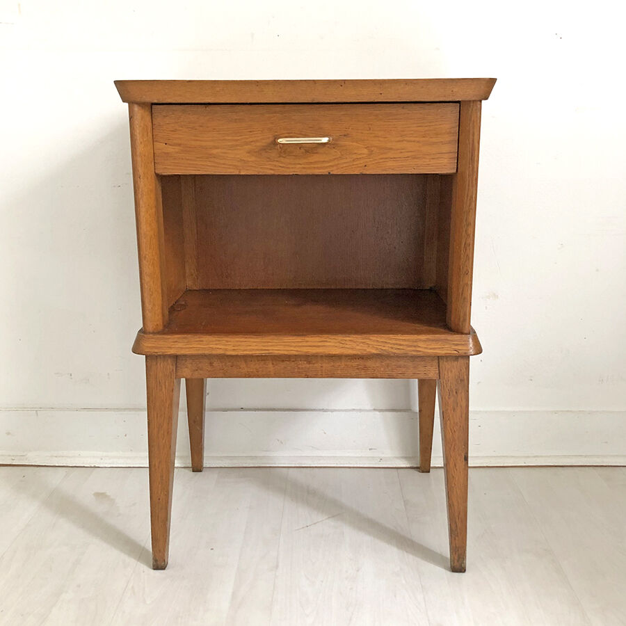 60's vintage bedside table