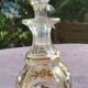 19th century orientalist crystal bottle