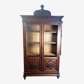 Renaissance walnut bookcase