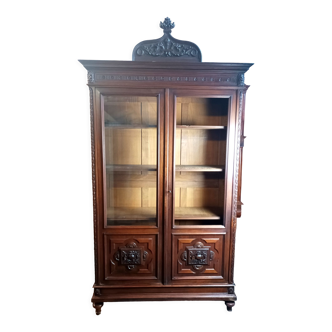 Renaissance walnut bookcase