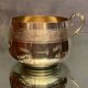 Lunch cup in silver metal Regency style