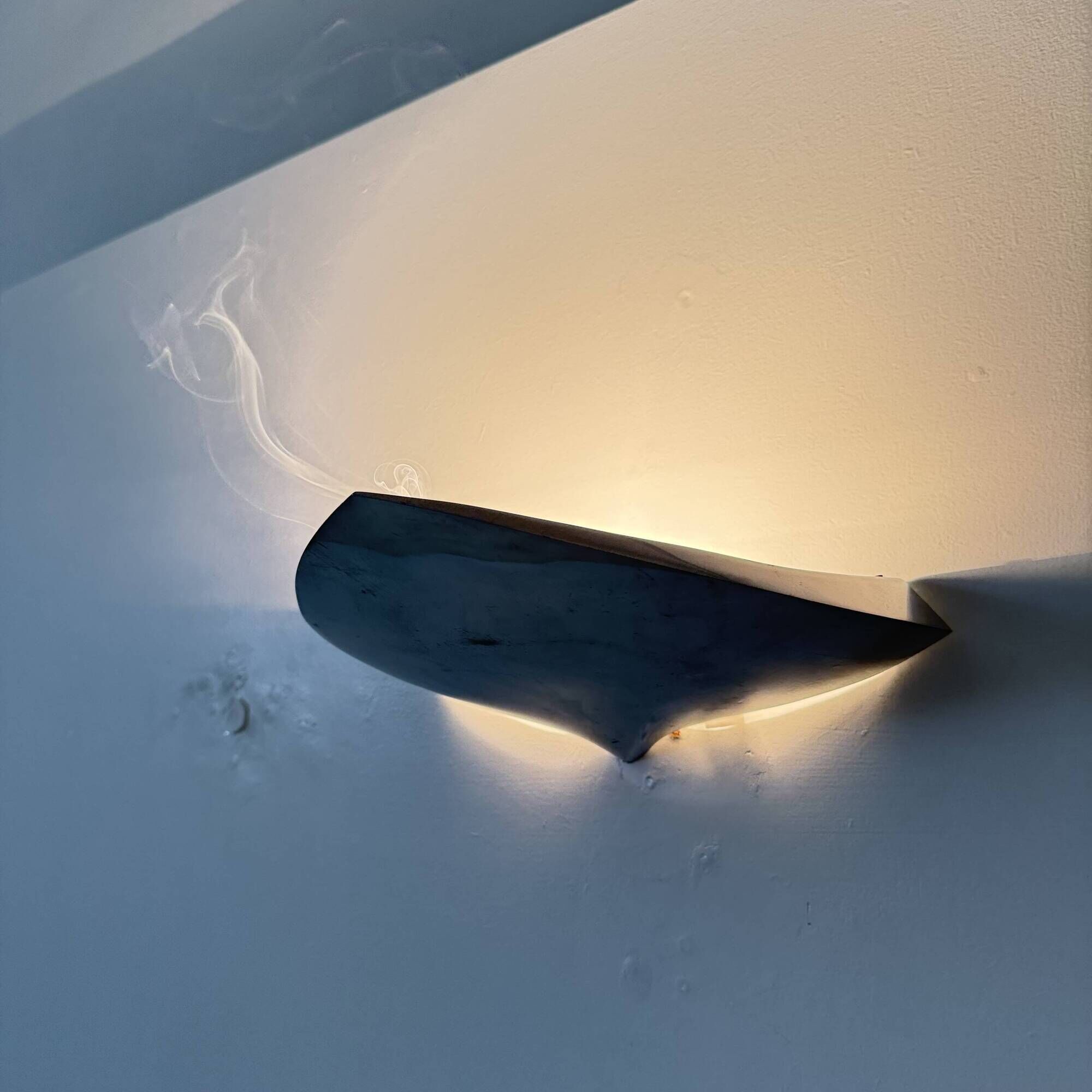 Modern French Polished Chrome wall Lamp by LG, Paris France