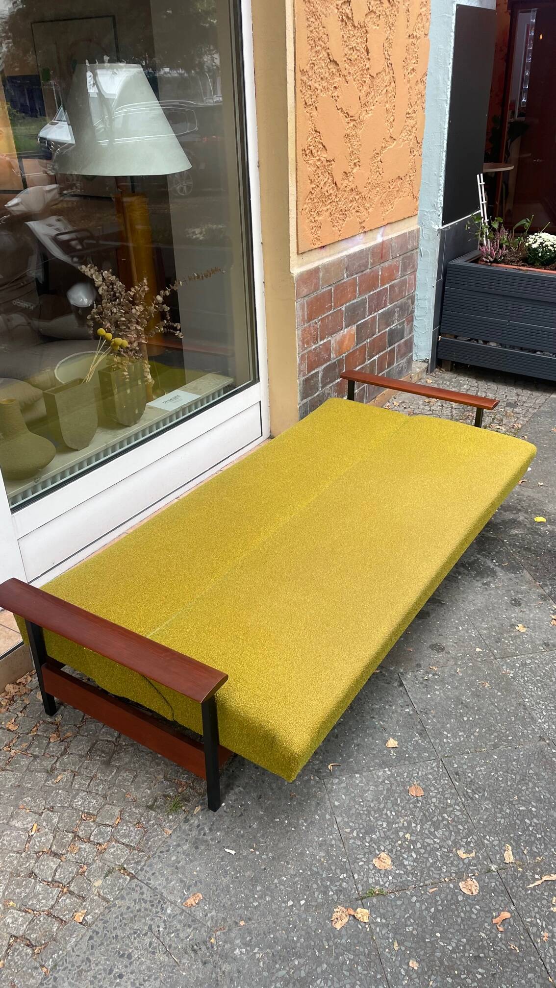 Scandinavian daybed sofa from the 60s Danish design convertible teak