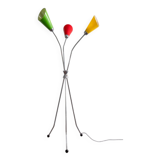 Vintage Czechoslovak Adjustable Floor Lamp By Lidokov, 1960s