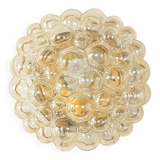 Space Age wall or ceiling lamp by Doria Leuchten, bubble glass, 1970s