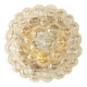 Space Age wall or ceiling lamp by Doria Leuchten, bubble glass, 1970s