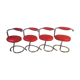 Set of four chairs by Giotto Stoppino  70s