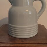 Art Deco Pichet Longwy, Celadon Green. 1930s-1940s.