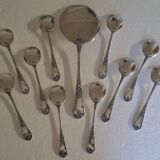 Silver-plated ice service La Mondiale