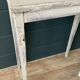 Side table in gray patinated oak