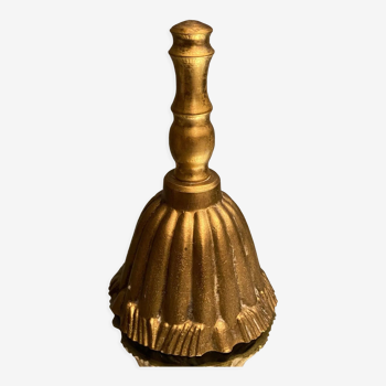 Bell with bronze draped decoration