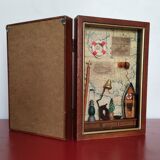 Keybox showcase marine décor - vintage 70's