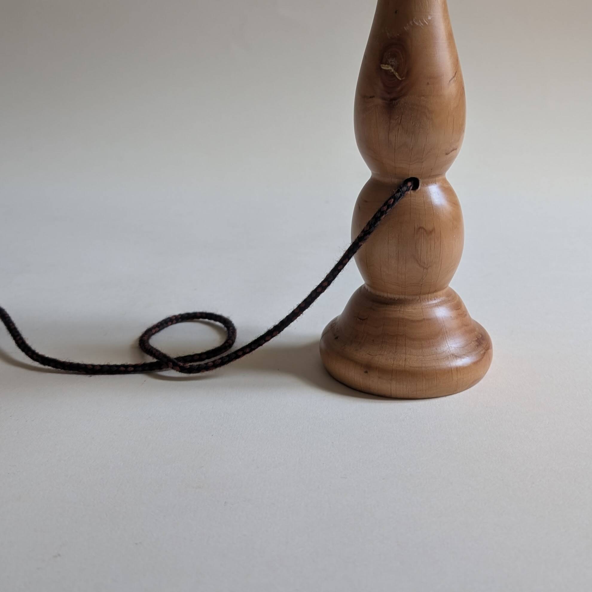 Large wooden cup and ball game