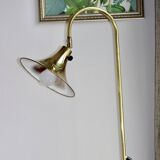 Statement Lamp in Brass designed by Börje Claes for Norlett Elit. Circa 1960's,,Sweden
