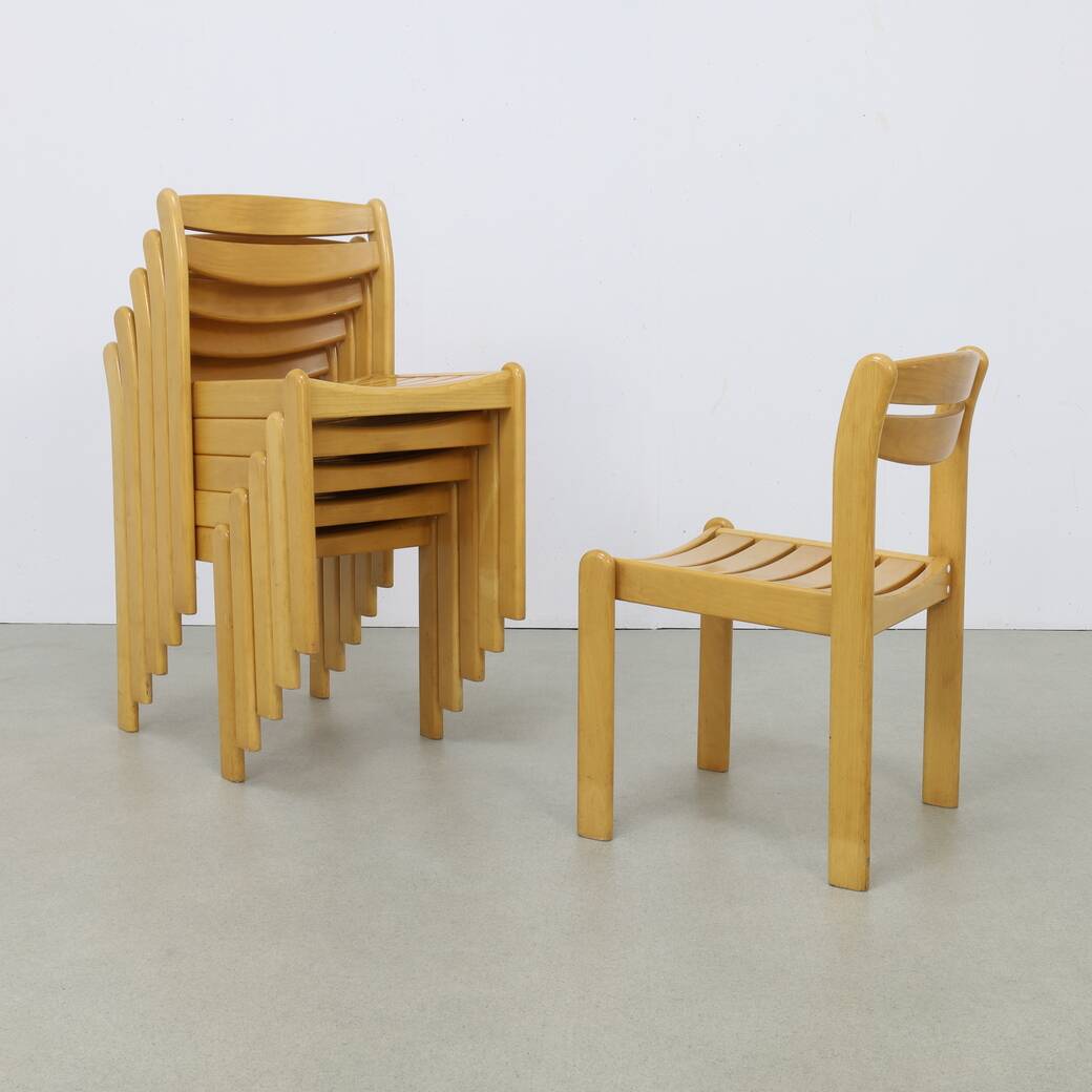 6x Vintage Dining Chair by Casual, 1970s