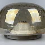 60s 70s ceiling lamp Plafoniere Flush Mount Böhmer Leuchten Germany Glass