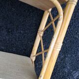 60'S rattan wall shelf