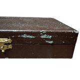 Set of 12 silver-plated metal dessert forks from the Nicolet Orléans brand