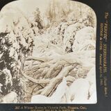 Antique photography, stereo, stereography, luxury albumine 1903 Ontario Canada