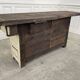 Small 1900 workbench with beautiful light patina