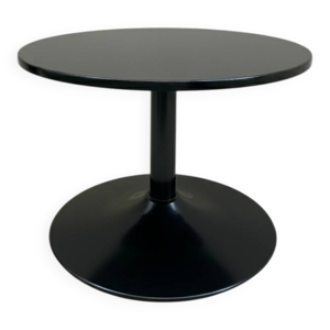 Table basse vintage pied - noir